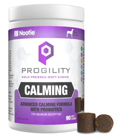 PROGILITY - Supplément calmant 90 bouchées. Bêtes Gourmandes, boutique spécialisée alimentation, éducation et sports pour chiens à Québec.