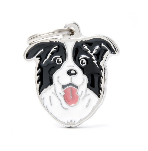 MYFAMILY - Médaille Border collie