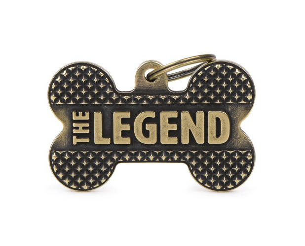 MYFAMILY - Médaille '' The Legend ''  en laiton anglais