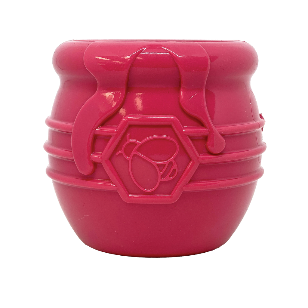 SODAPUP - Pot de miel "PupX" jaune ou rose. Bêtes Gourmandes, boutique spécialisée alimentation, éducation et sports pour chiens à Québec.