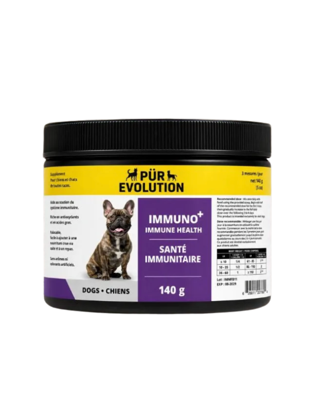 PÜR ÉVOLUTION - IMMUNO+ 140g
