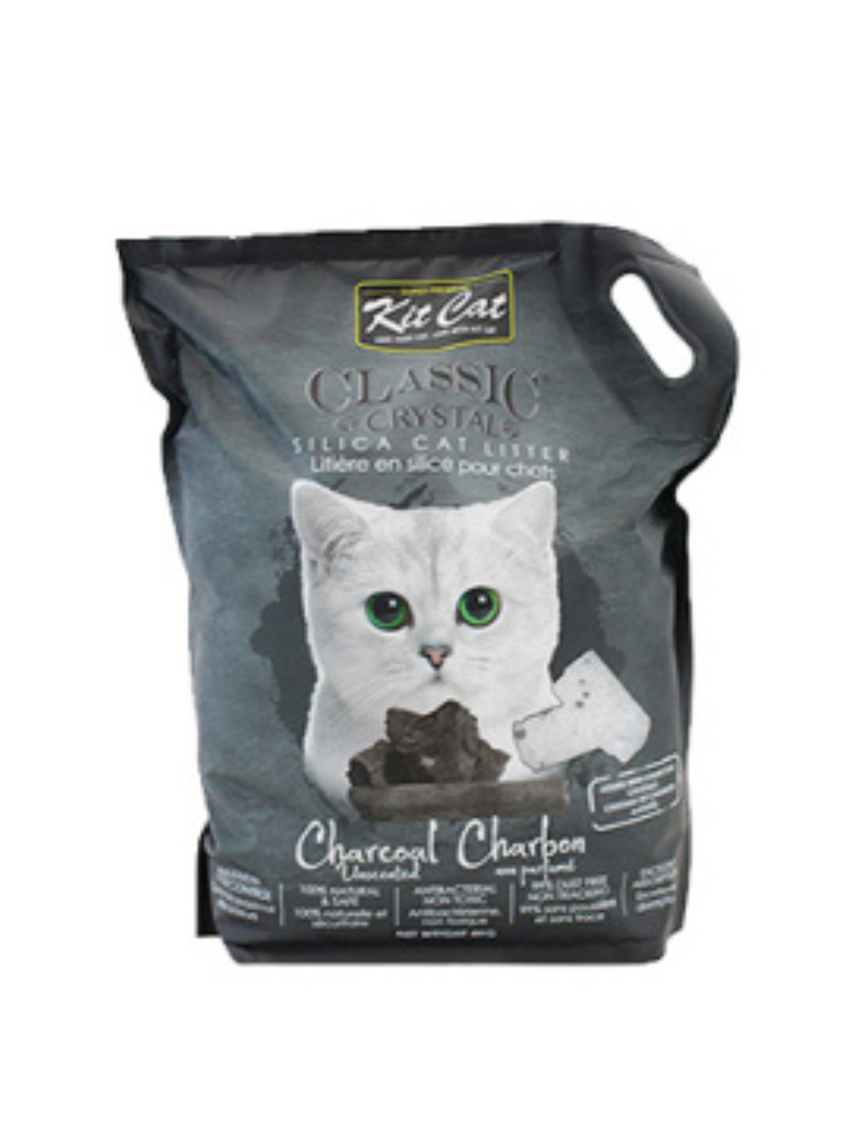 KIT CAT - Litière de silice au charbon 4kg