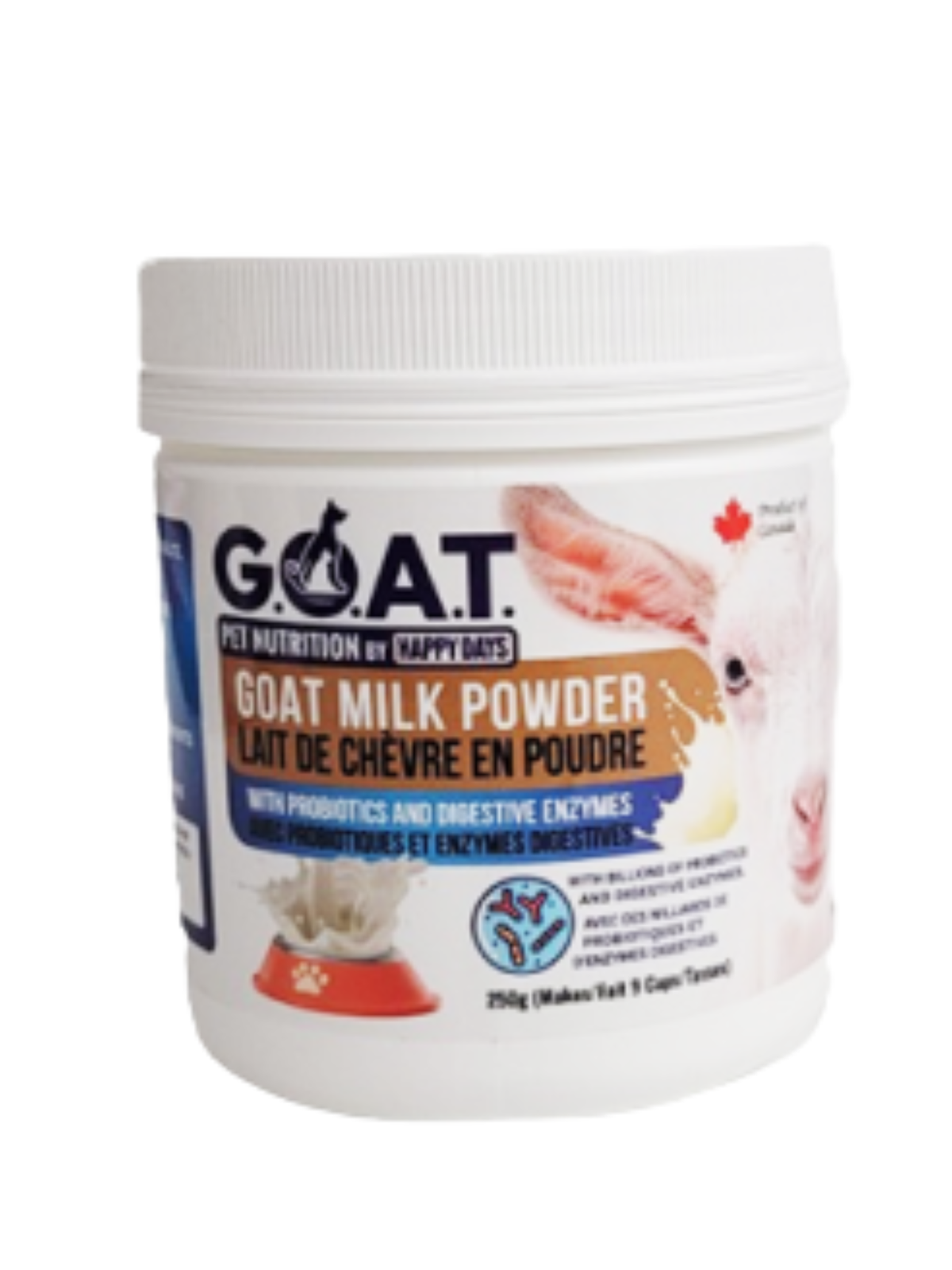 HAPPYDAYS - Lait de chèvre en poudre avec probiotiques 250 g