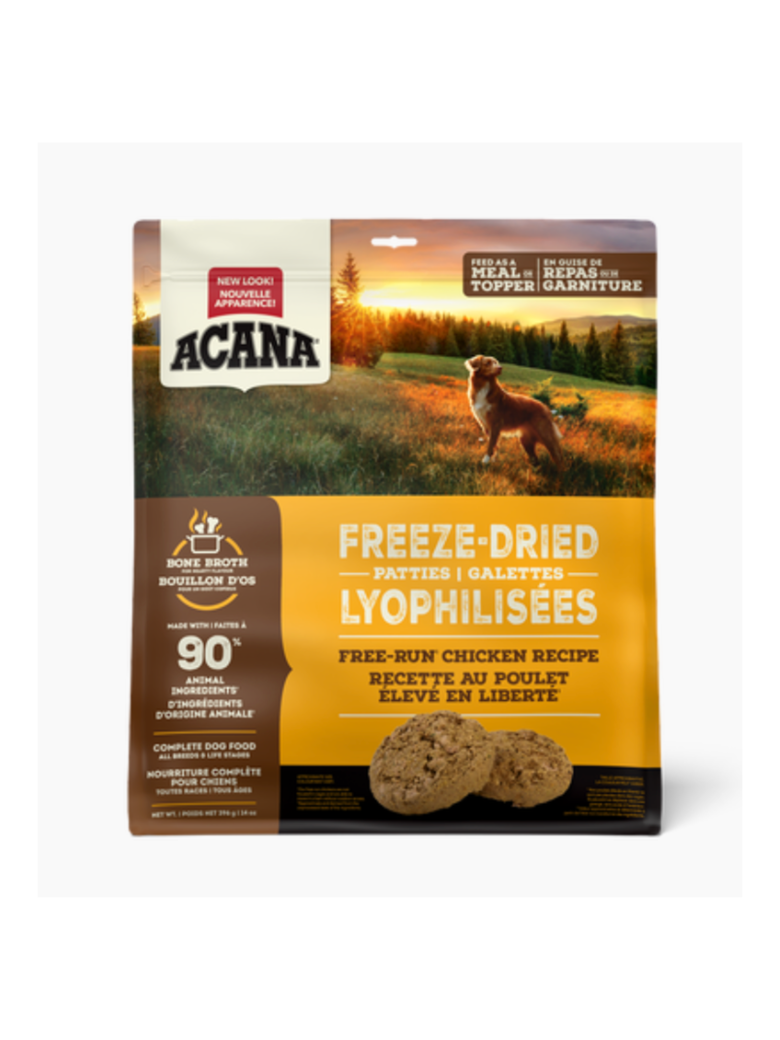 ACANA - Galettes lyophilisées 14 oz (sur commande)