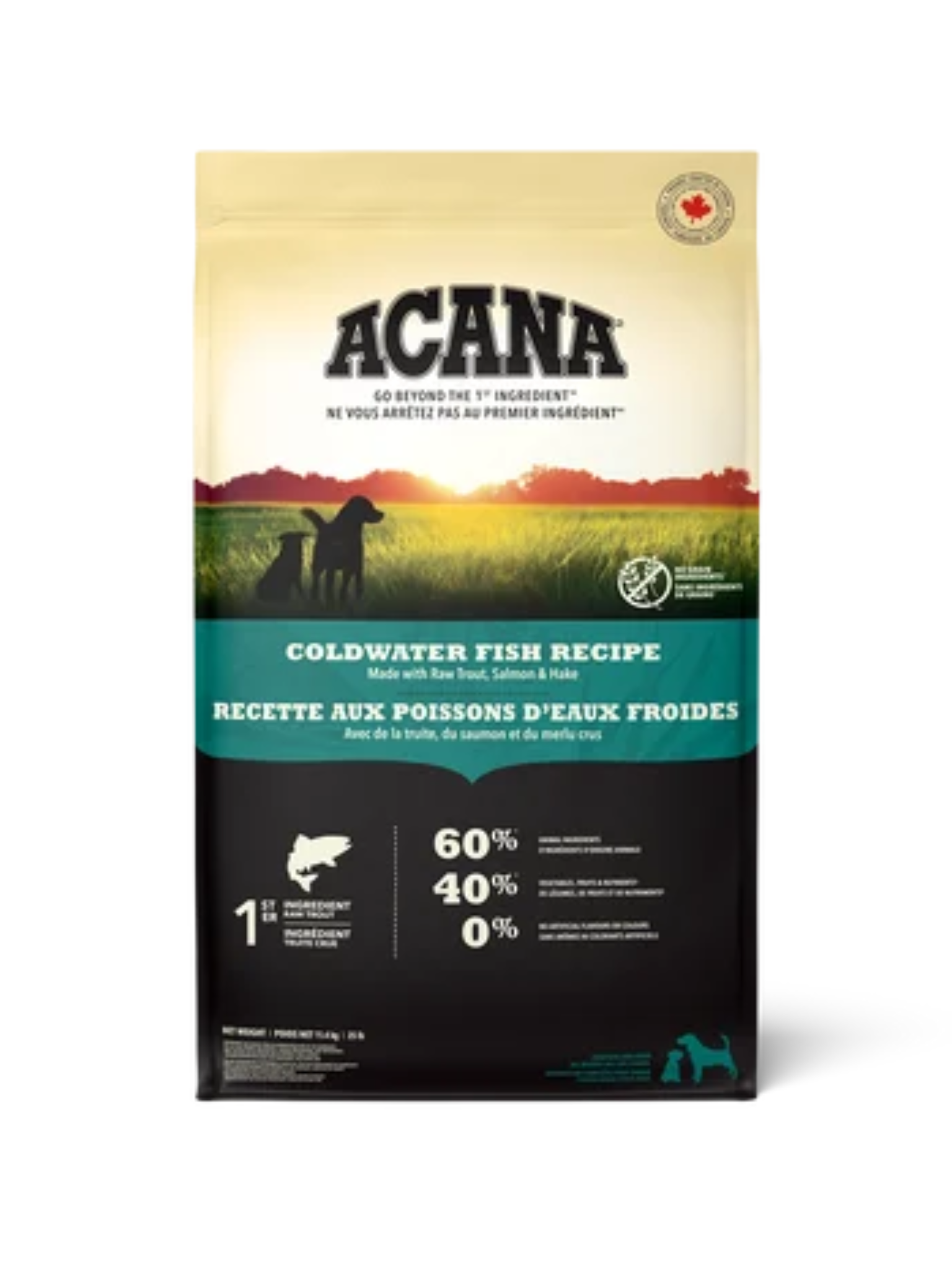 ACANA - Recette poisson d'eau froide