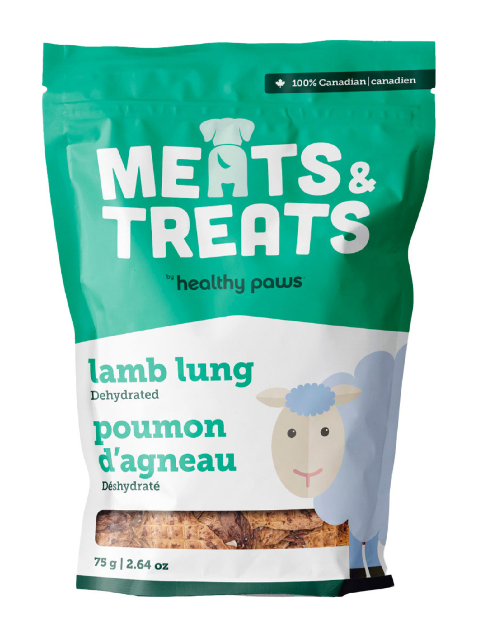 HEALTHY PAWS - Poumon d'agneau 75g