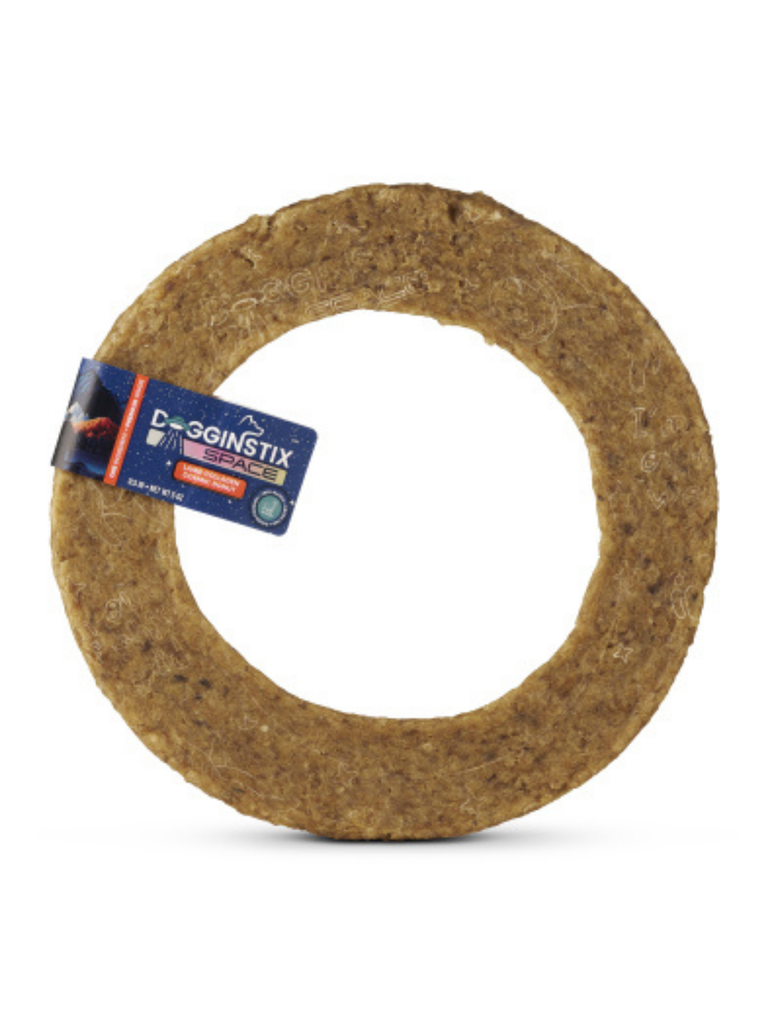 DOGGINSTIX - Anneau de collagène d'agneau. Bêtes Gourmandes, boutique spécialisée alimentation, éducation et sports pour chiens à Québec.