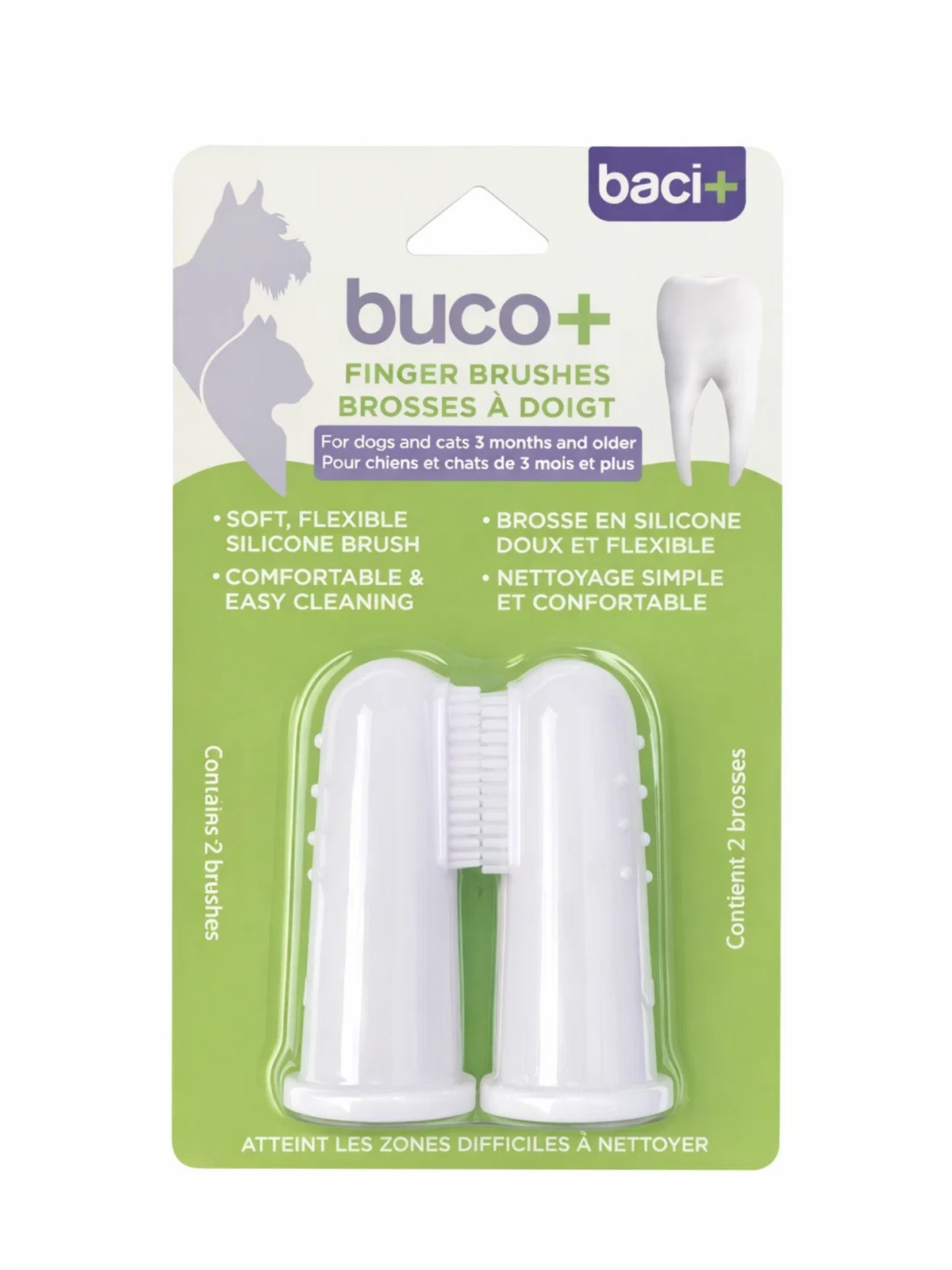 BACI+ - Buco+ brosse à dent à doigt