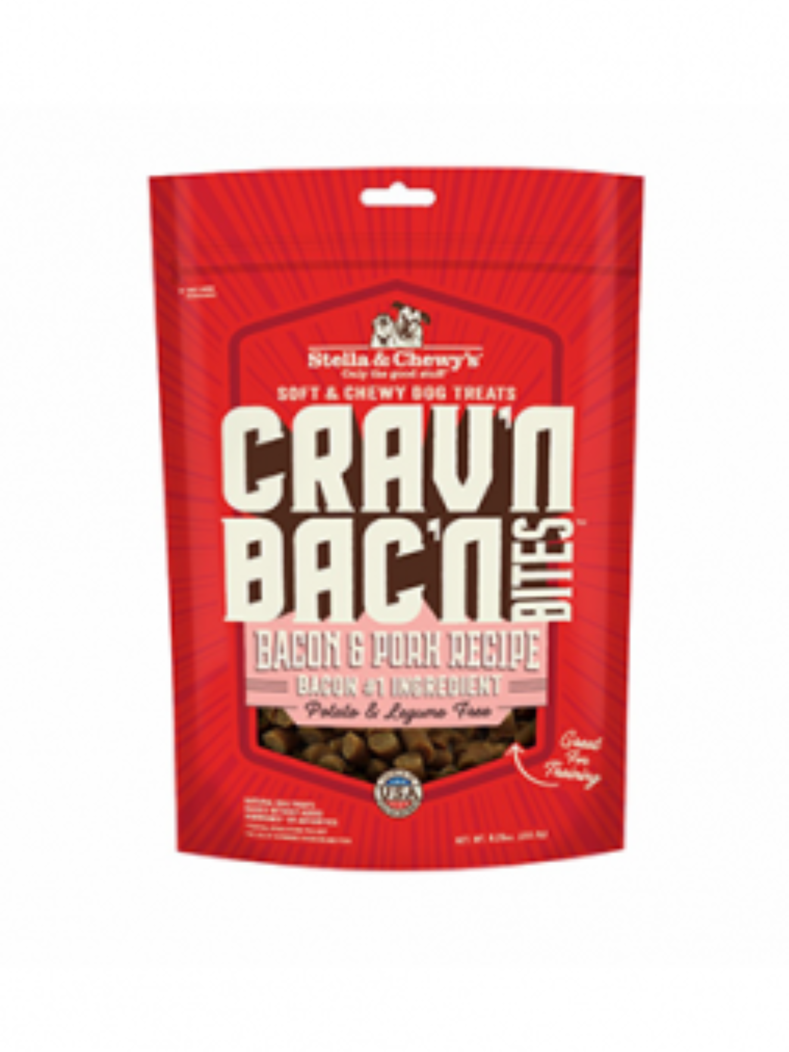STELLA & CHEWY'S - Crav'n Bac gâterie bacon & porc 8.25oz
