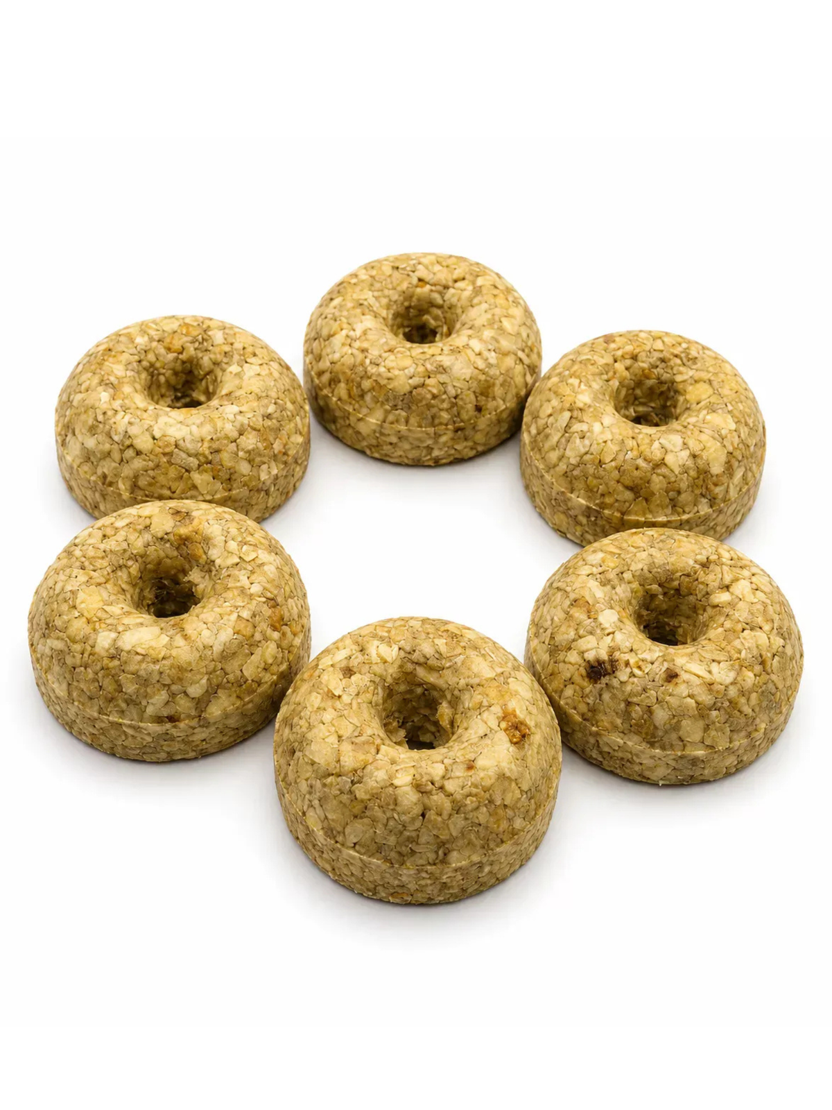 MUNCHIE BONES - Bagel de collagène de buffle pressé 3 po