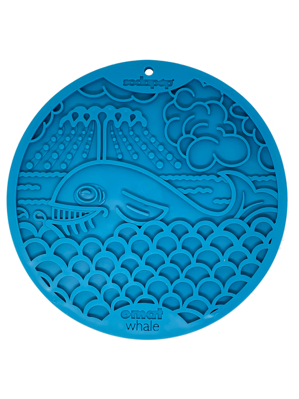 SODAPUP - Tapis de lèche "eMat whale". Bêtes Gourmandes, boutique spécialisée alimentation, éducation et sports pour chiens à Québec.