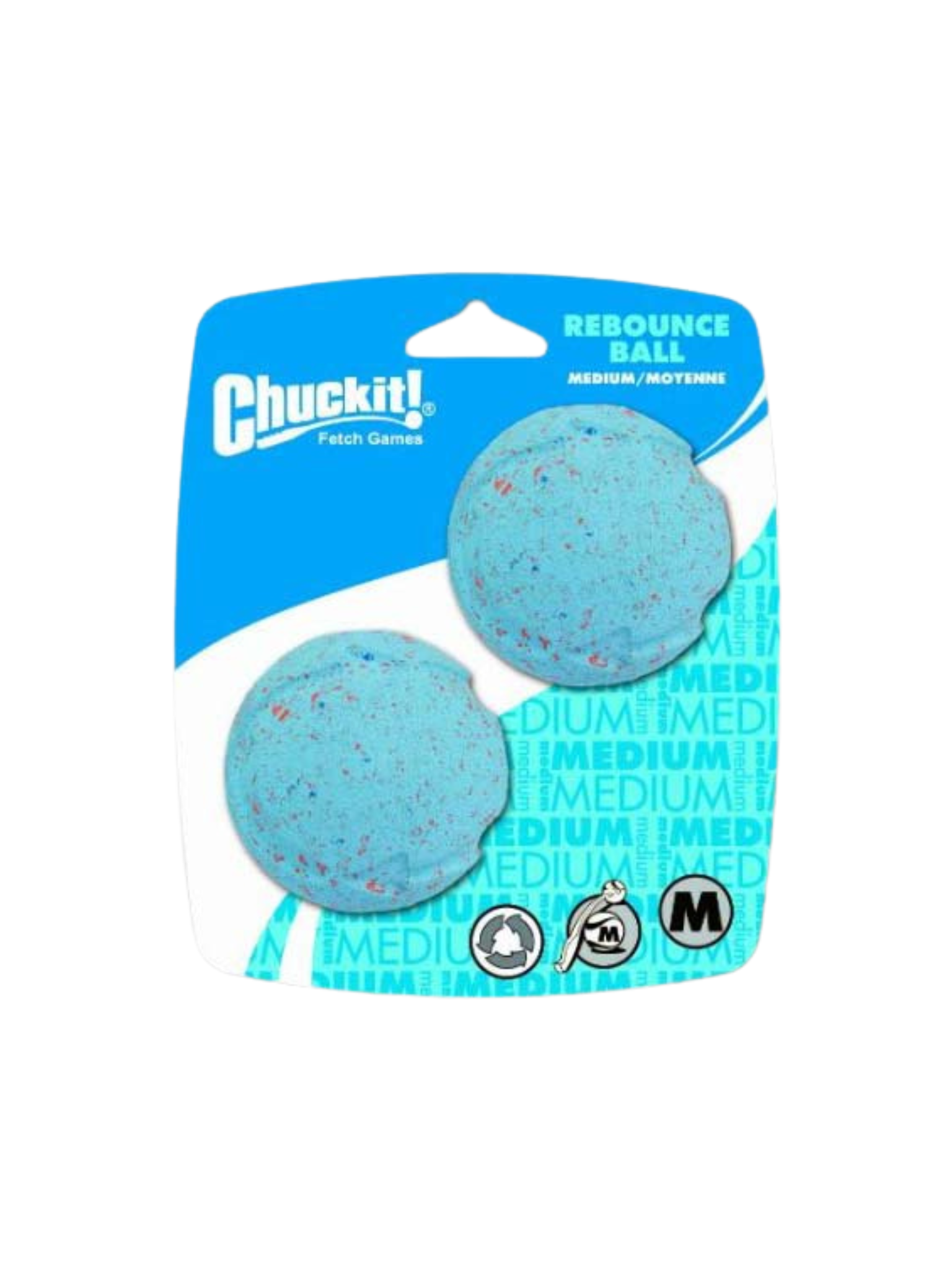 CHUCKIT! - Balles rebondissantes (2). Bêtes Gourmandes, boutique spécialisée alimentation, éducation et sports pour chiens à Québec.