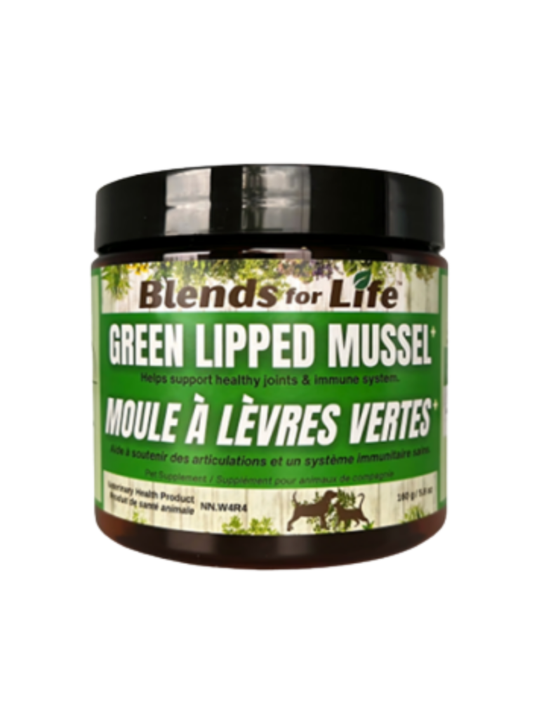 BLENDS FOR LIFE - Moule verte 160g. Bêtes Gourmandes, boutique spécialisée alimentation, éducation et sports pour chien à Québec.
