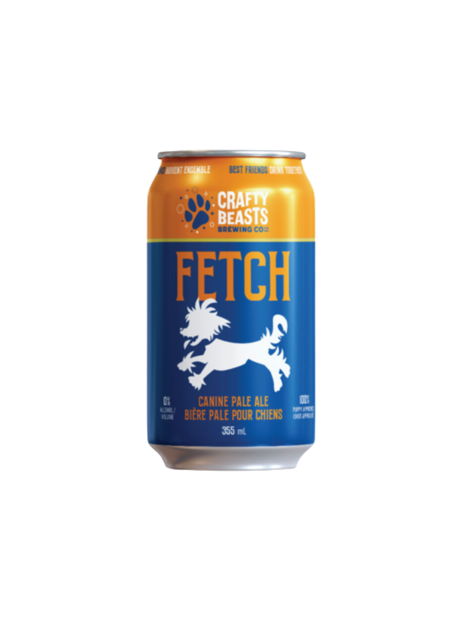CRAFTY BEAST - Bière pâle pour chien. Bêtes Gourmandes, boutique spécialisée alimentation, éducation et sports pour chiens à Québec.
