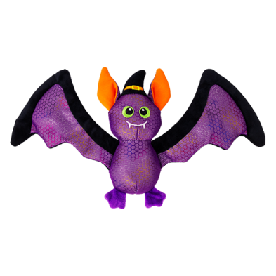 KONG - Peluche d'Halloween chauve-souris. Bêtes Gourmandes, boutique spécialisée alimentation, éducation et sports pour chiens à Québec.