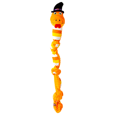 KONG - Serpent d'Halloween avec noeud. Bêtes Gourmandes, boutique spécialisée alimentation, éducation et sports pour chiens à Québec.