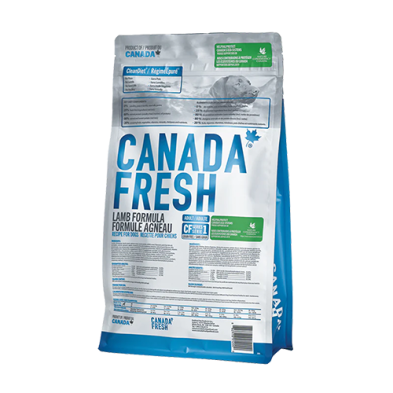 CANADA FRESH - Nourriture à l'agneau sans grains pour chien. Bêtes Gourmandes, boutique spécialisée alimentation, éducation et sports pour chiens à Québec.
