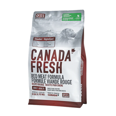CANADA FRESH - Nourriture viande rouge sans grains pour chien. Bêtes Gourmandes, boutique spécialisée alimentation, éducation et sports pour chiens à Québec.