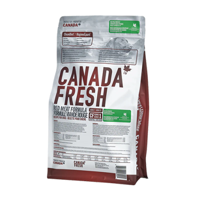 CANADA FRESH - Nourriture viande rouge sans grains pour chien. Bêtes Gourmandes, boutique spécialisée alimentation, éducation et sports pour chiens à Québec.