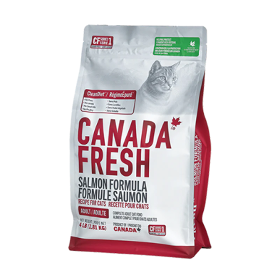 CANADA FRESH - Nourriture au saumon sans grains pour chat. Bêtes Gourmandes, boutique spécialisée alimentation, éducation et sports pour chiens à Québec.