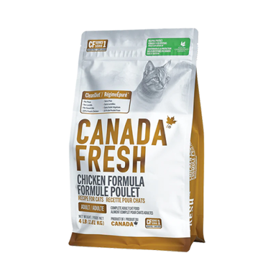 CANADA FRESH - Nourriture au poulet sans grains pour chat. Bêtes Gourmandes, boutique spécialisée alimentation, éducation et sports pour chiens à Québec.
