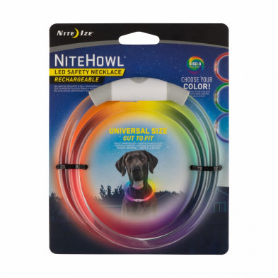 Nite Ize, collier lumineu rechargeable pour chien chez Bêtes Gourmandes.