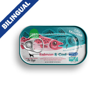 OPEN FARM - Garniture humide de style mousse pour chien 4.5oz. Bêtes Gourmandes, boutique spécialisée alimentation, éducation et sports pour chiens à Québec.
