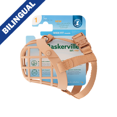 COFA - Muselière panier wide. Bêtes Gourmandes, boutique spécialisée alimentation, éducation et sports pour chiens à Québec.