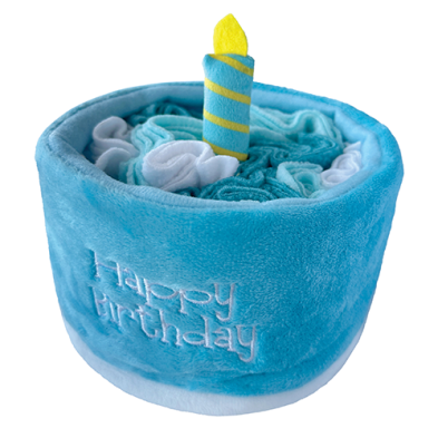 FFB - Jouet de fouille gâteau de fête. Bêtes Gourmandes, boutique spécialisée alimentation, éducation et sports pour chiens à Québec.