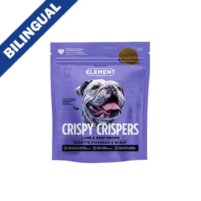 NUTRISOURCE - Crispy Crispers boeuf & agneau. Bêtes Gourmandes, boutique spécialisée alimentation, éducation et sports pour chiens à Québec.