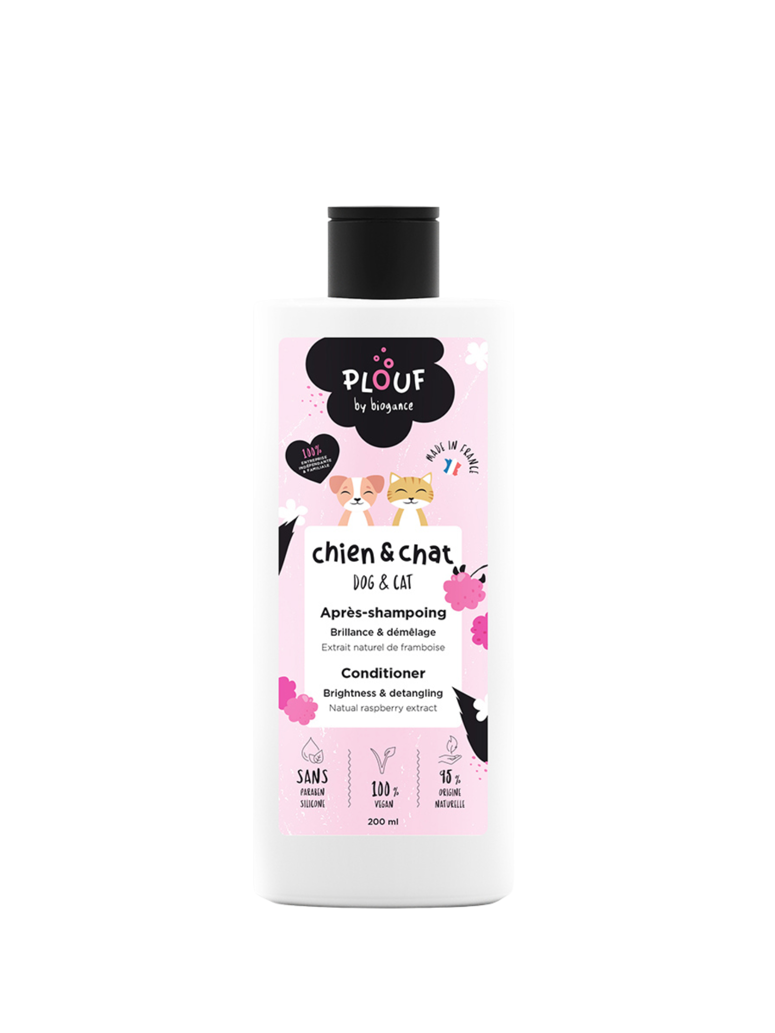 BIOGANCE - Plouf revitalisant pour chat & chien 200ml. Bêtes Gourmandes, boutique spécialisée alimentation, éducation et sports pour chiens à Québec.