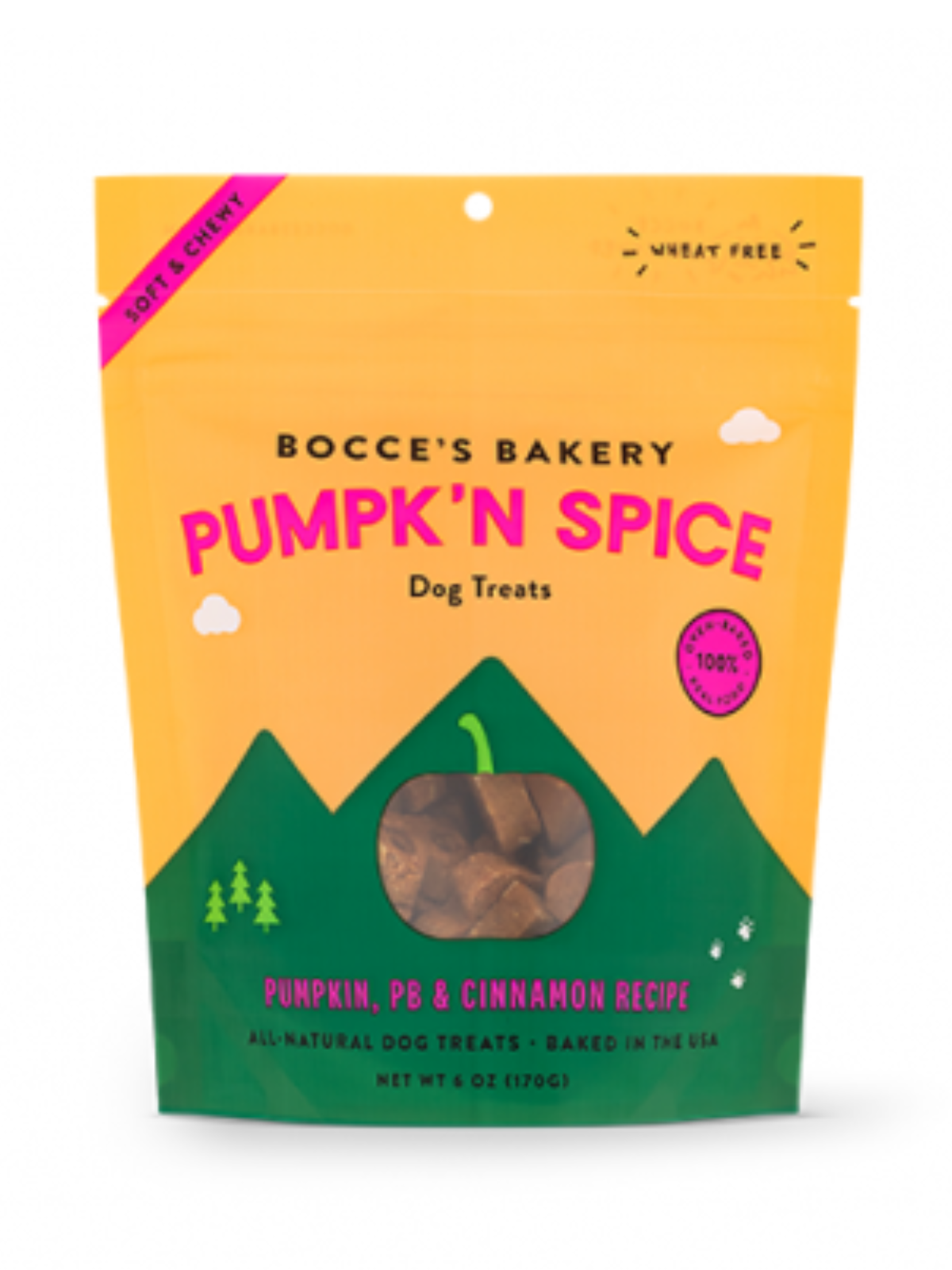 BOCCE'S - Gâteries pumpk'n spice 6 oz