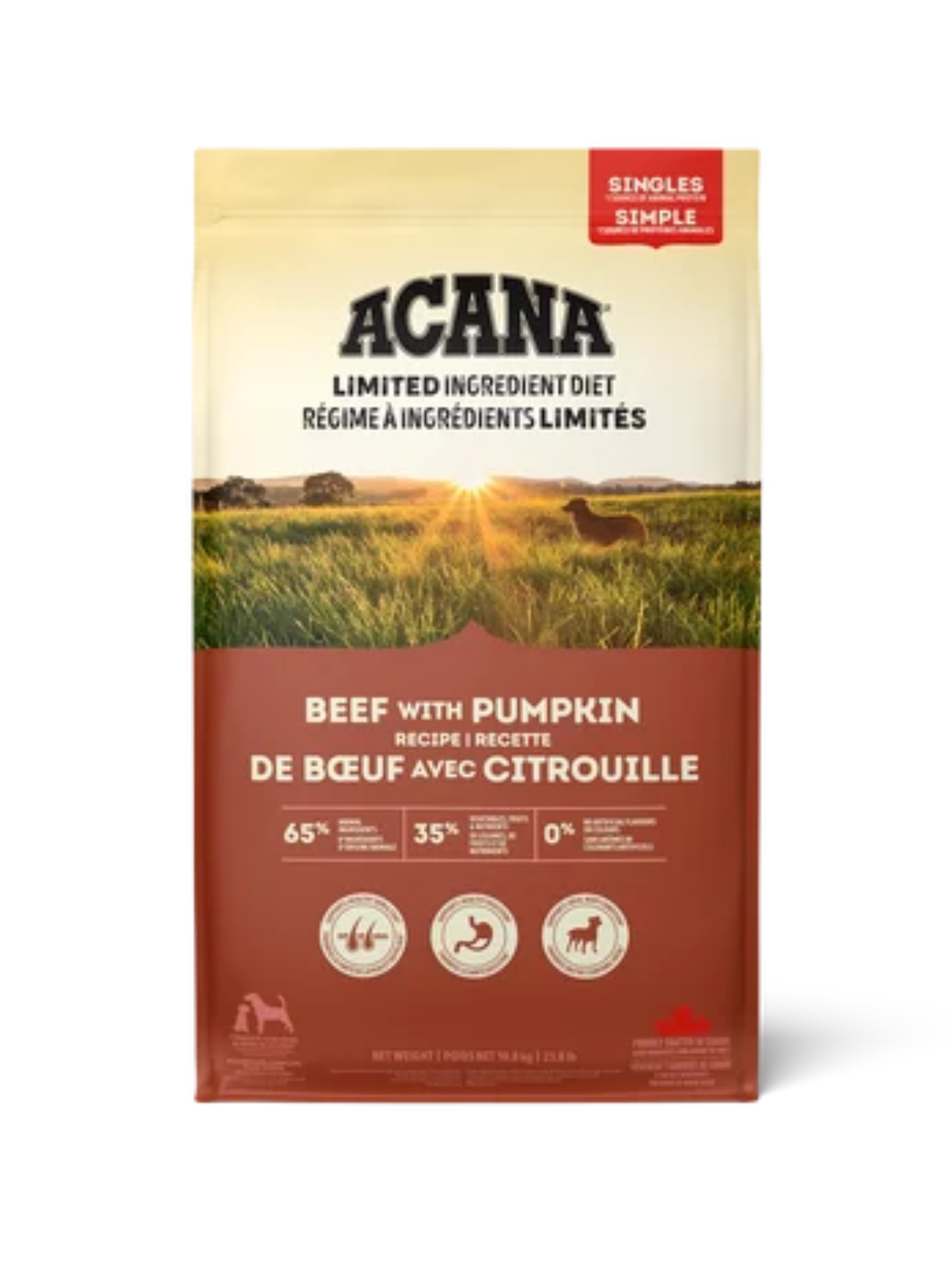 ACANA - Boeuf & citrouille, single