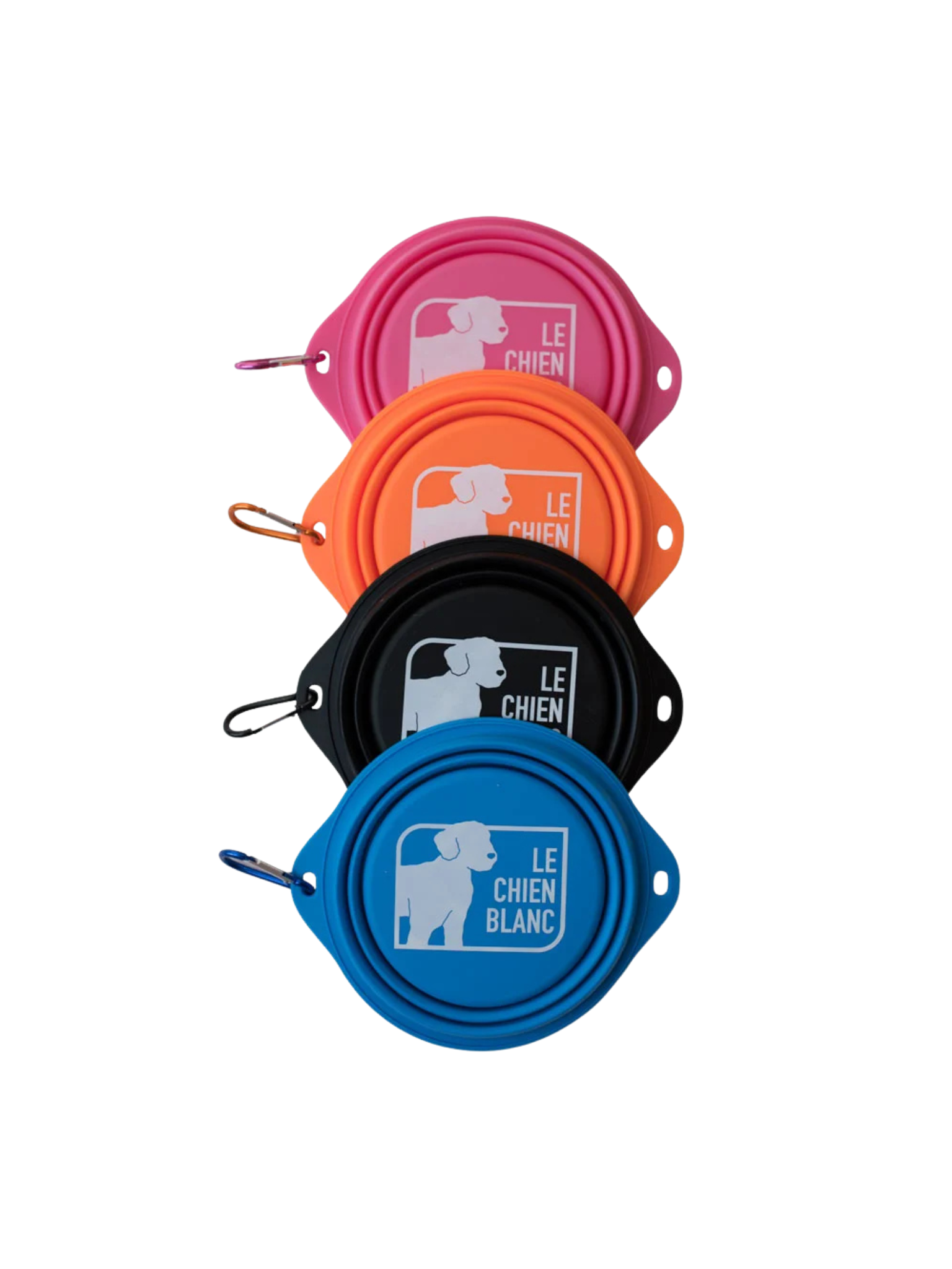 LE CHIEN BLANC - Bol rétractable Gus. Bêtes Gourmandes, boutique spécialisée alimentation, éducation et sports pour chiens à Québec.