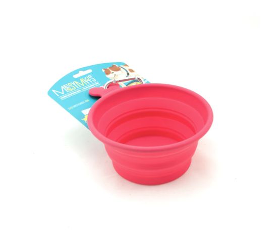 MESSY MUTTS - Bol rétractable en silicone (3 tasses). Bêtes Gourmandes, boutique spécialisée alimentation, éducation et sports pour chiens à Québec.