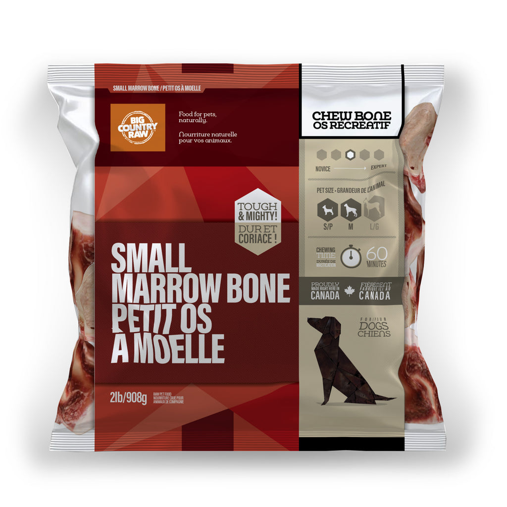 Os BIG COUNTRY RAW - Os à moelle de boeuf. Bêtes Gourmandes spécialiste en nutrition et comportement pour chien et chat à Québec.