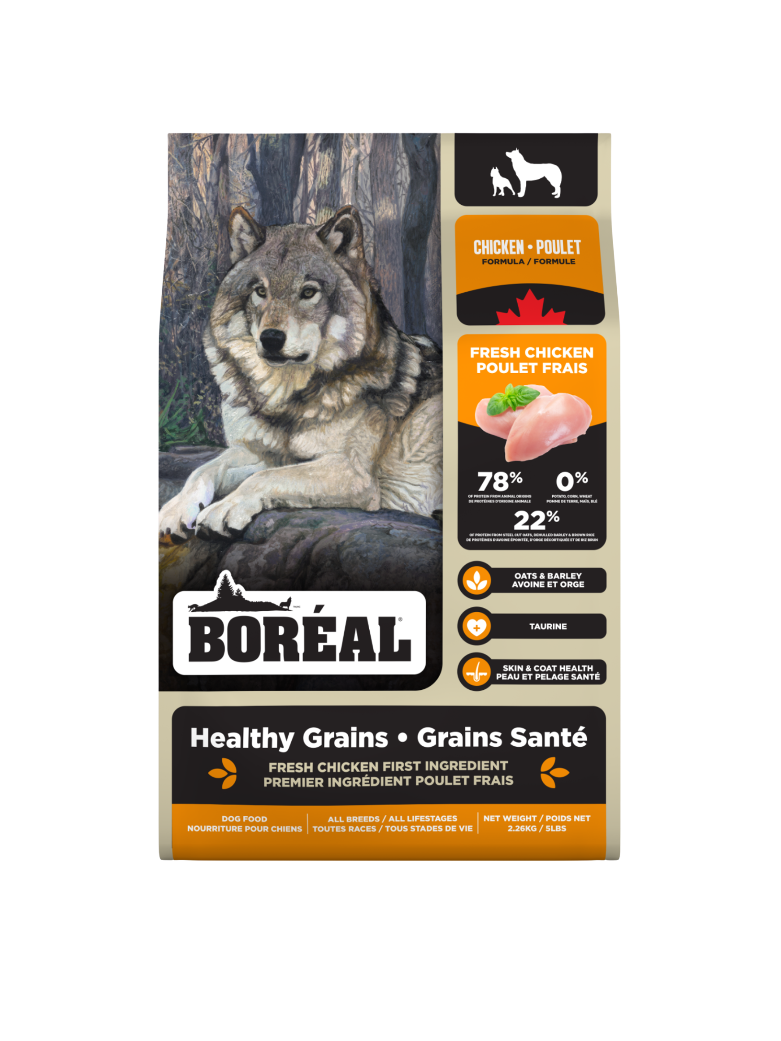 BORÉAL - Poulet grains santés