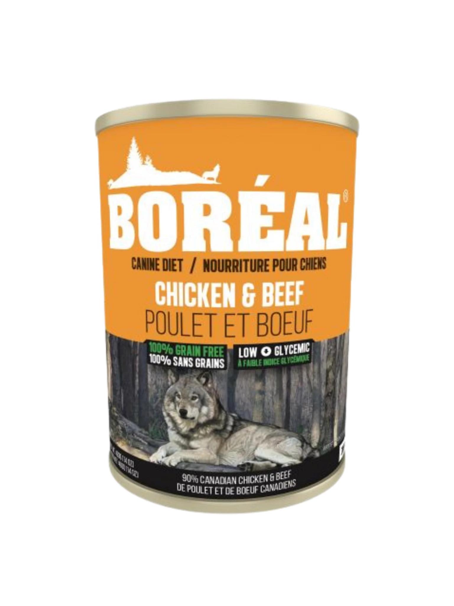 BORÉAL - Nourriture humide pour chien poulet & boeuf 690 g