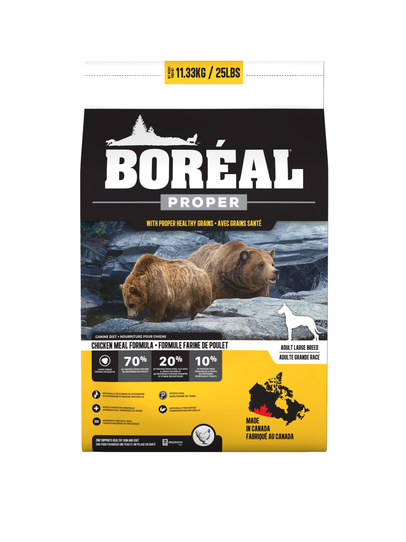 BORÉAL - Poulet proper grandes races 11.33 kg