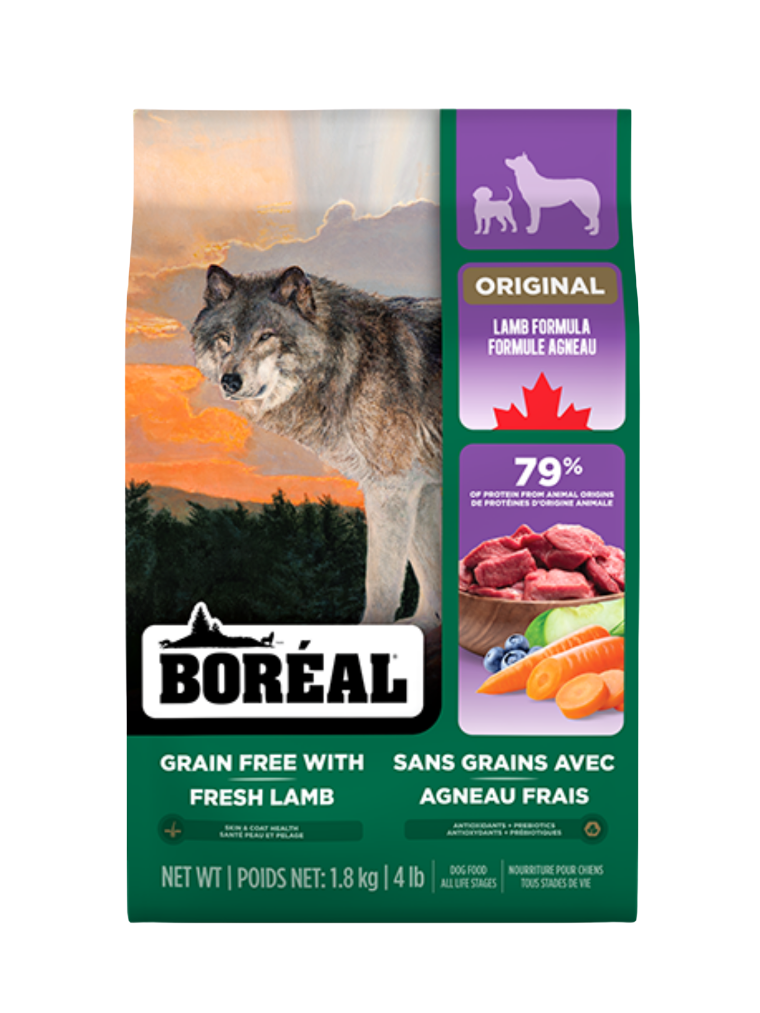 BORÉAL - Agneau original pour chien