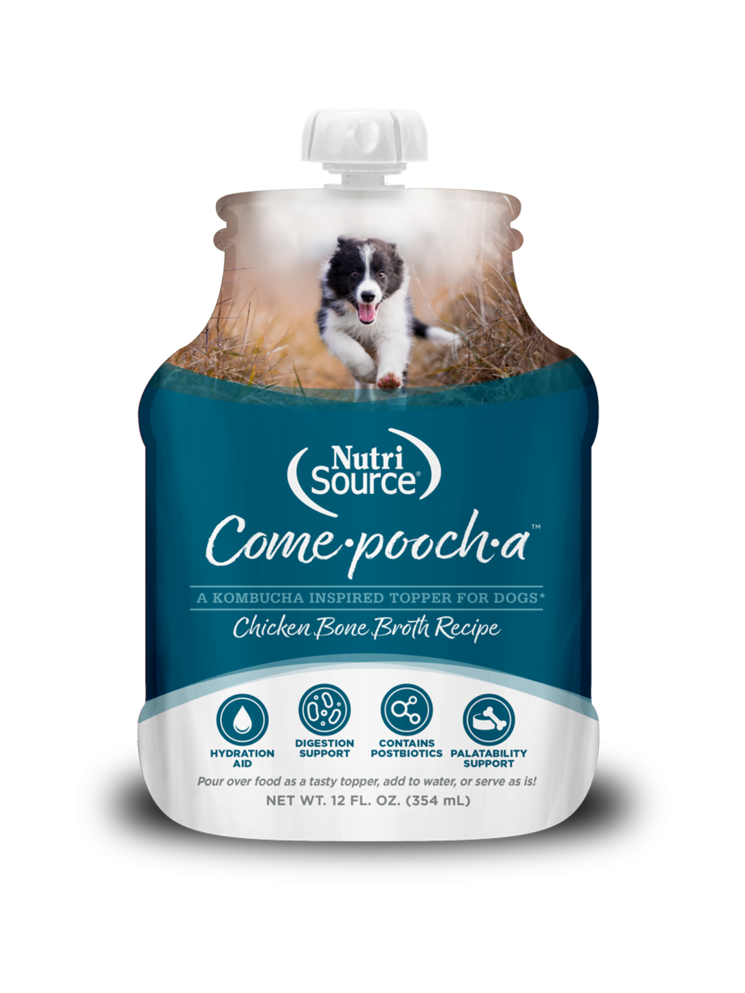 Nutrisource bouillons d'os de poulet pour chien. Bêtes Gourmandes, boutique spécialisée alimentation, éducation et sports pour chiens à Québec.