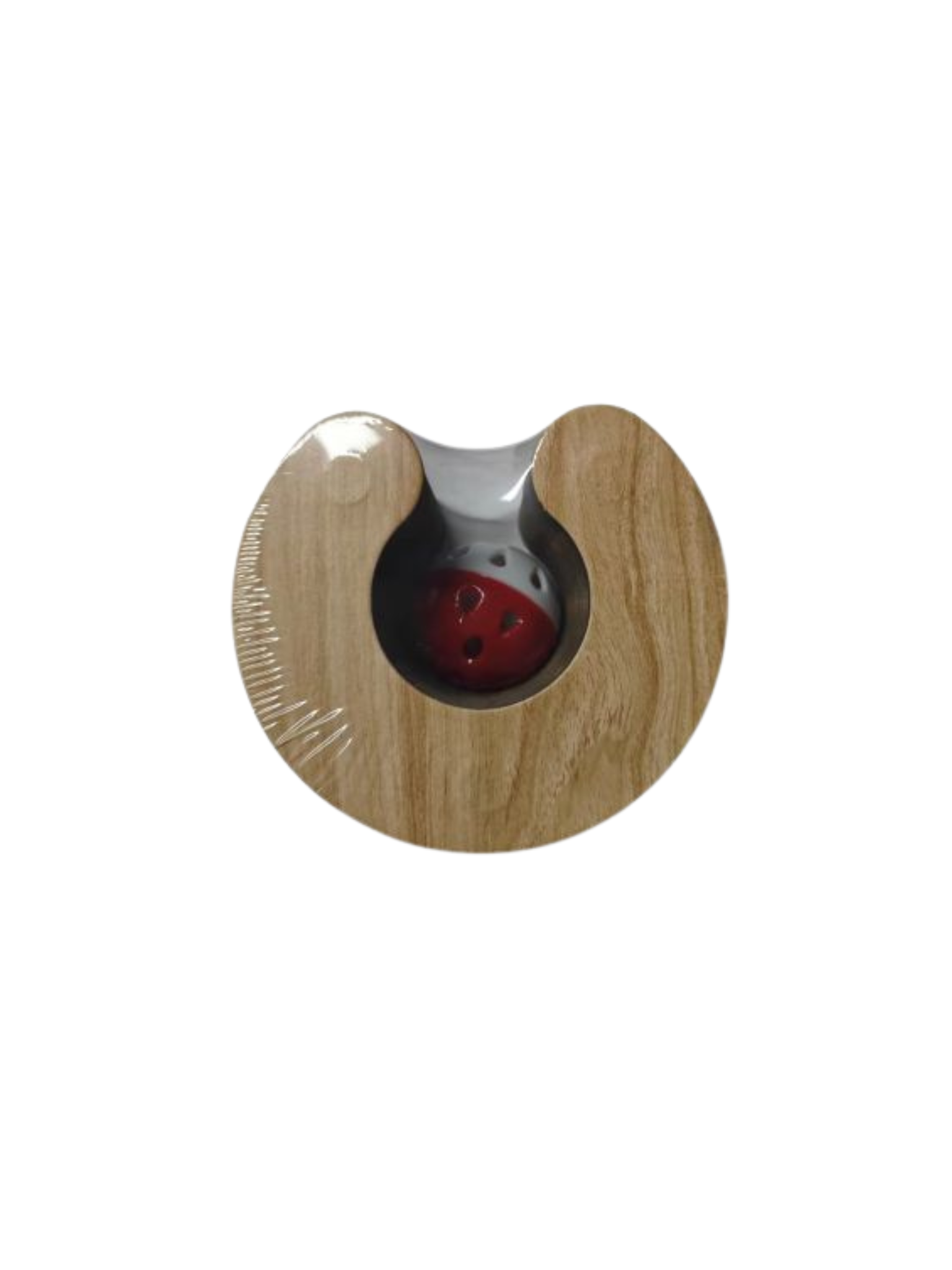 BUD'Z - Jouet cartonné avec balle pour chat. Bêtes Gourmandes, boutique spécialisée alimentation, éducation et sports pour chien à Québec.