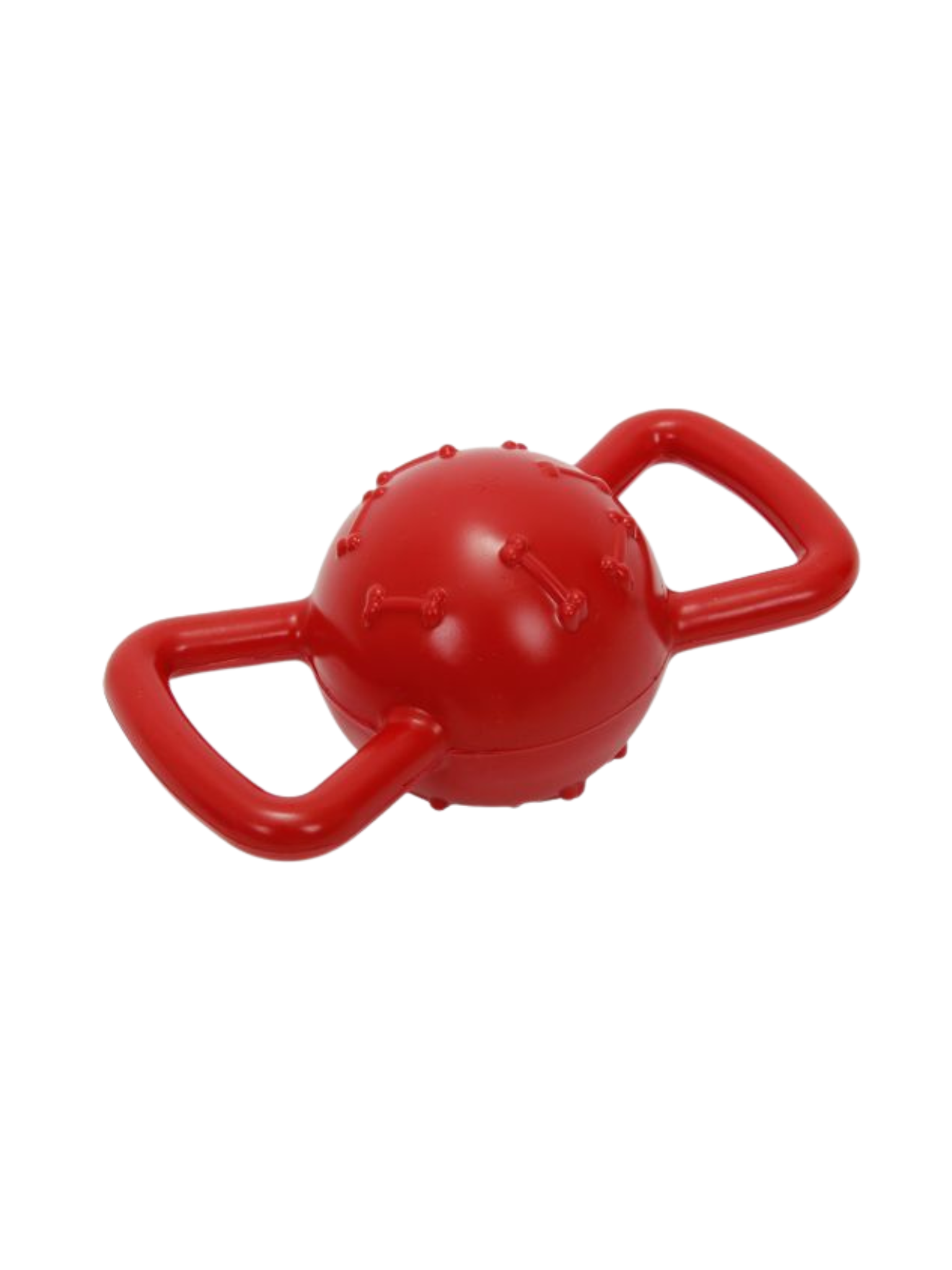 Bud'Z - Jouet Haltère Avec Poignée 3.5''. Bêtes Gourmandes, spécialiste en nourriture et produits pour chien et chat en ligne et en magasin à Québec.