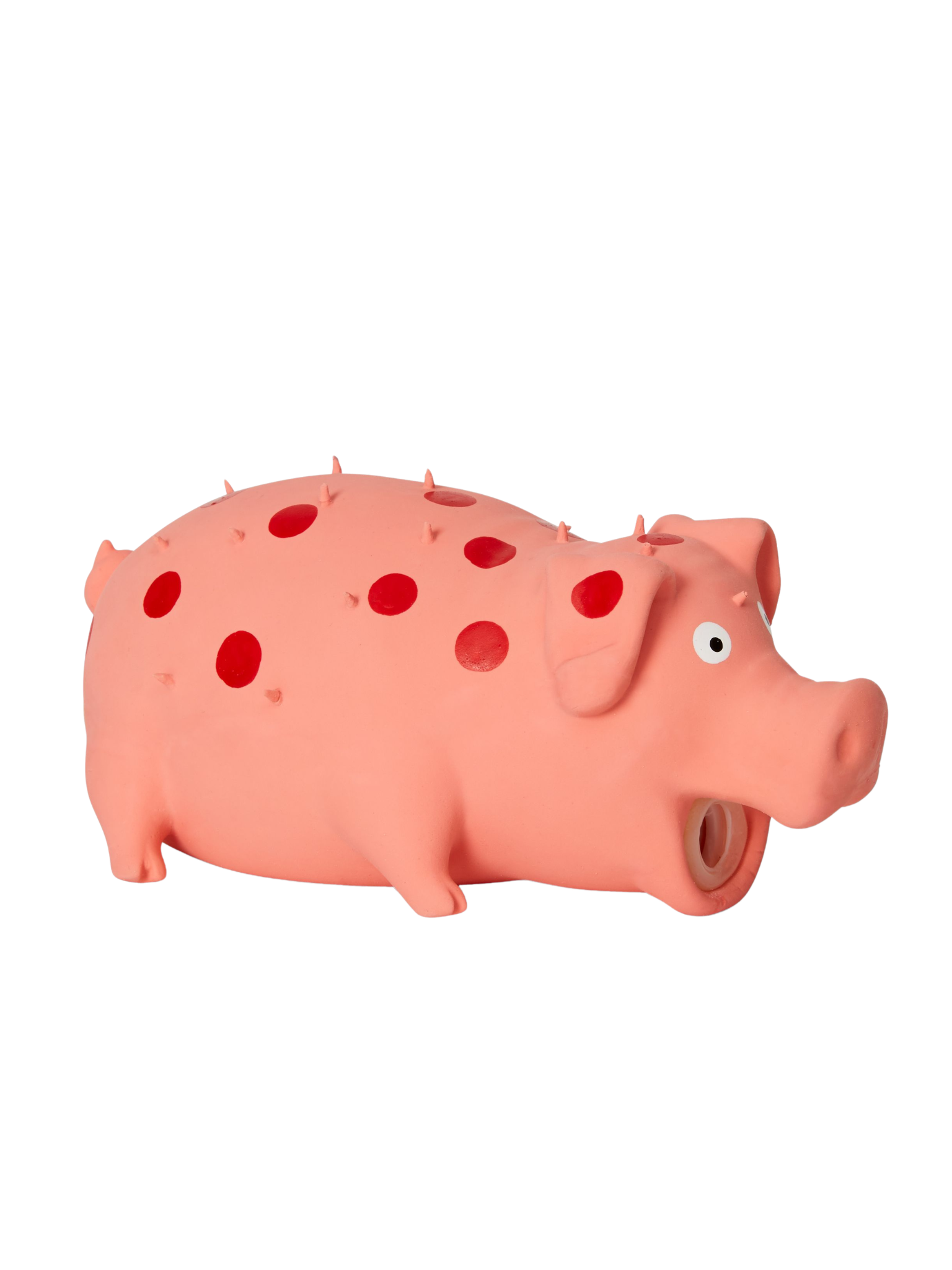 Bud'Z - Jouet En Latex Cochon À Pois. Bêtes Gourmandes, spécialiste en nourriture et produits pour chien et chat en ligne et en magasin à Québec.
