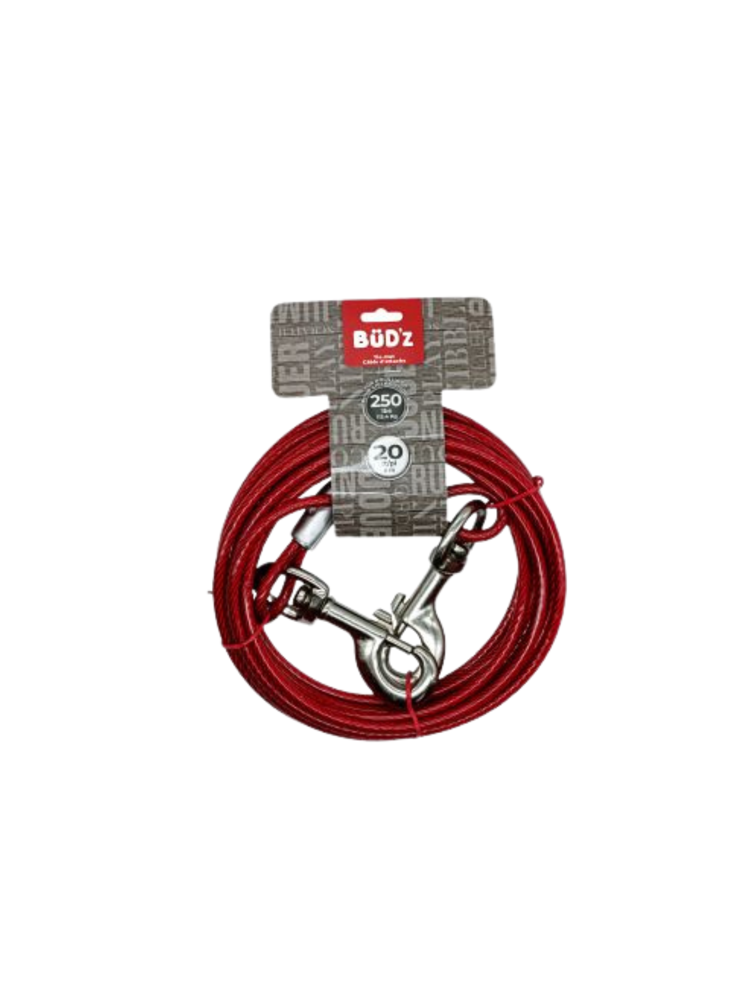 BUD'Z - Câble d'attache (jusqu'à 250 lbs)