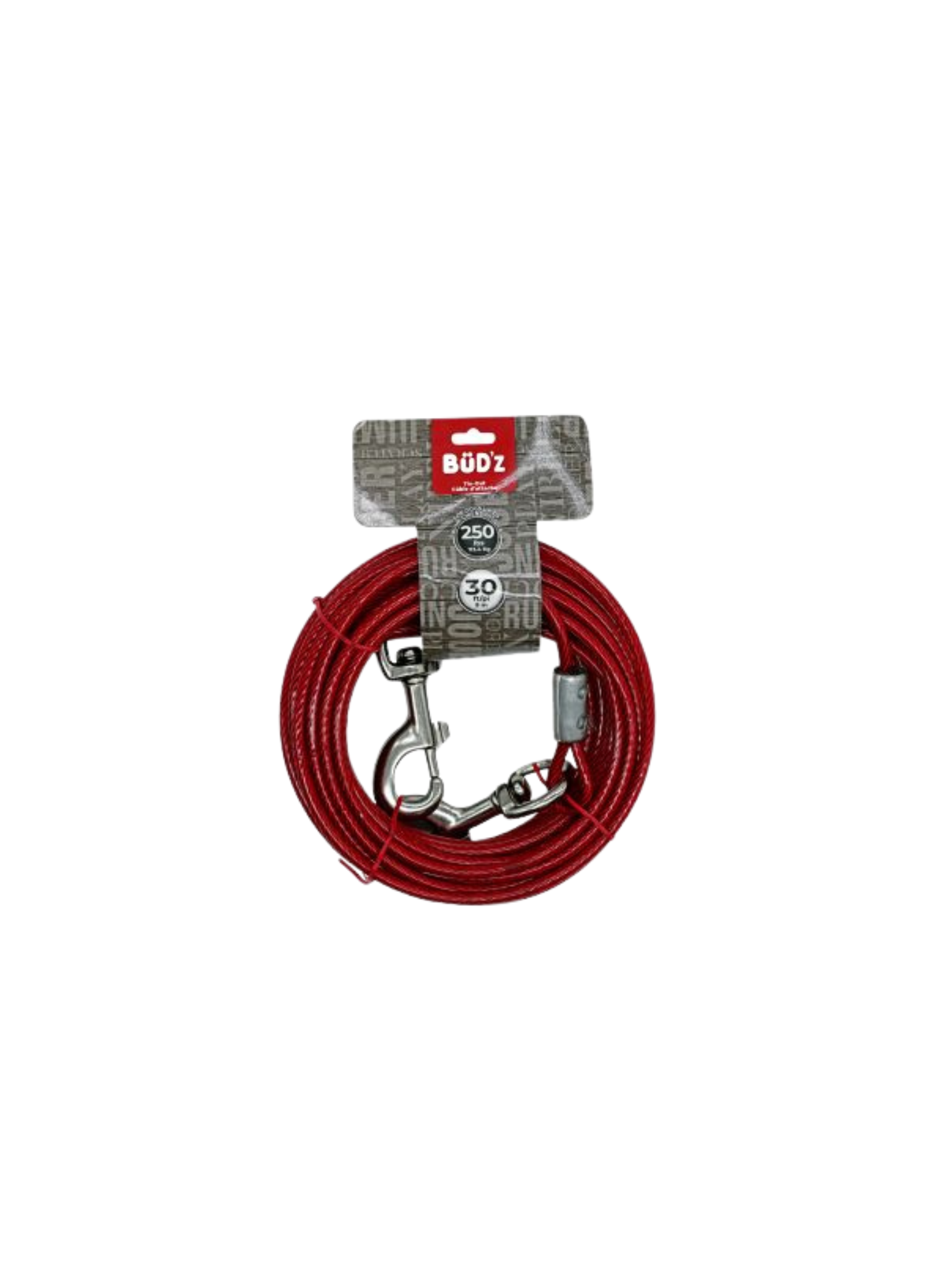 BUD'Z - Câble d'attache (jusqu'à 250 lbs)