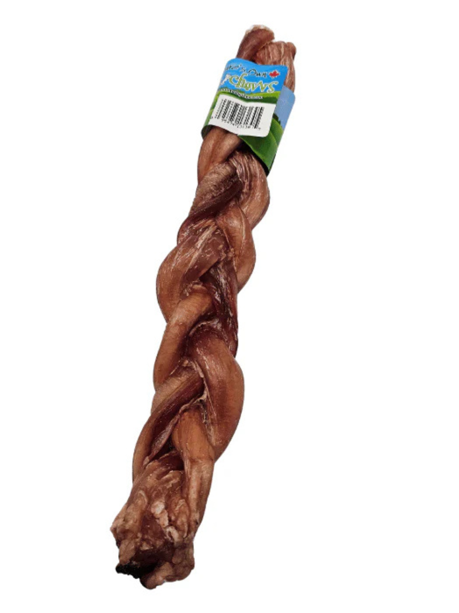 NATURE'S OWN - Bullystick tressé 12po. Bêtes Gourmandes, boutique spécialisée alimentation, éducation et sports pour chiens à Québec.