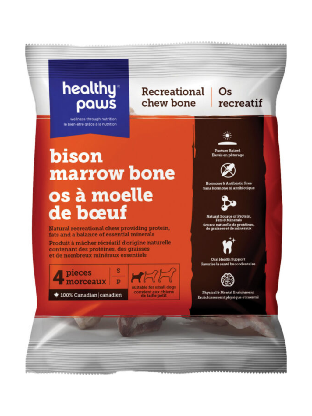HEALTHY PAWS - Os à moelle de bison