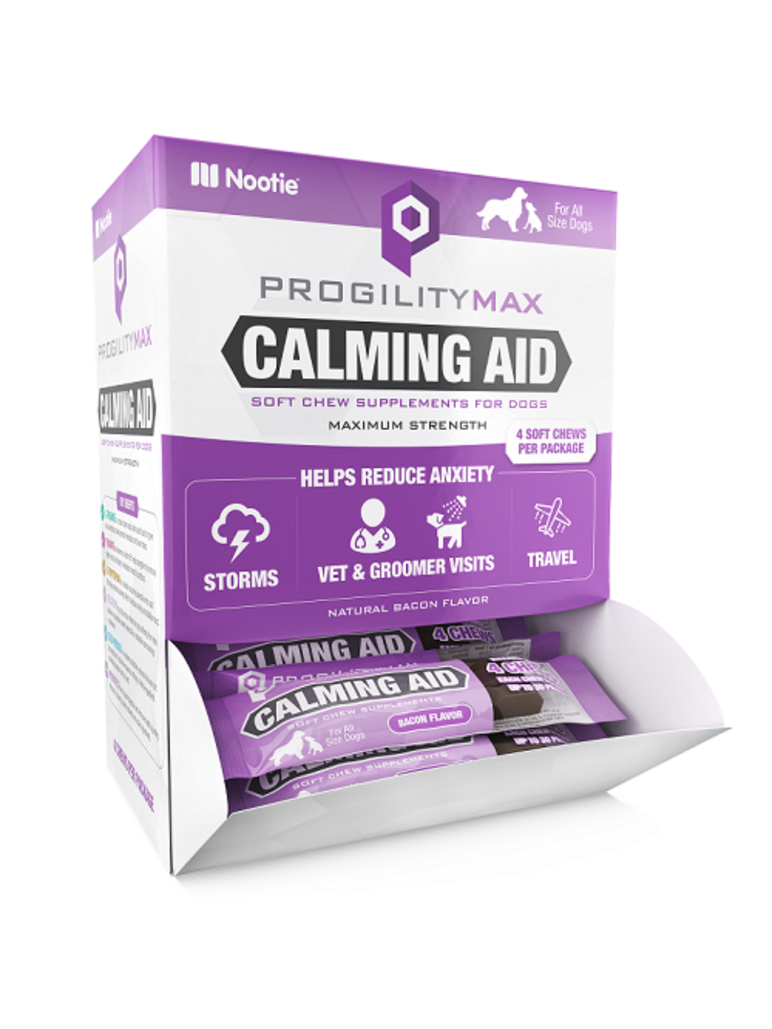 PROGILITY - Supplément calmant usage unique. Bêtes Gourmandes, boutique spécialisée alimentation, éducation et sports pour chiens à Québec.