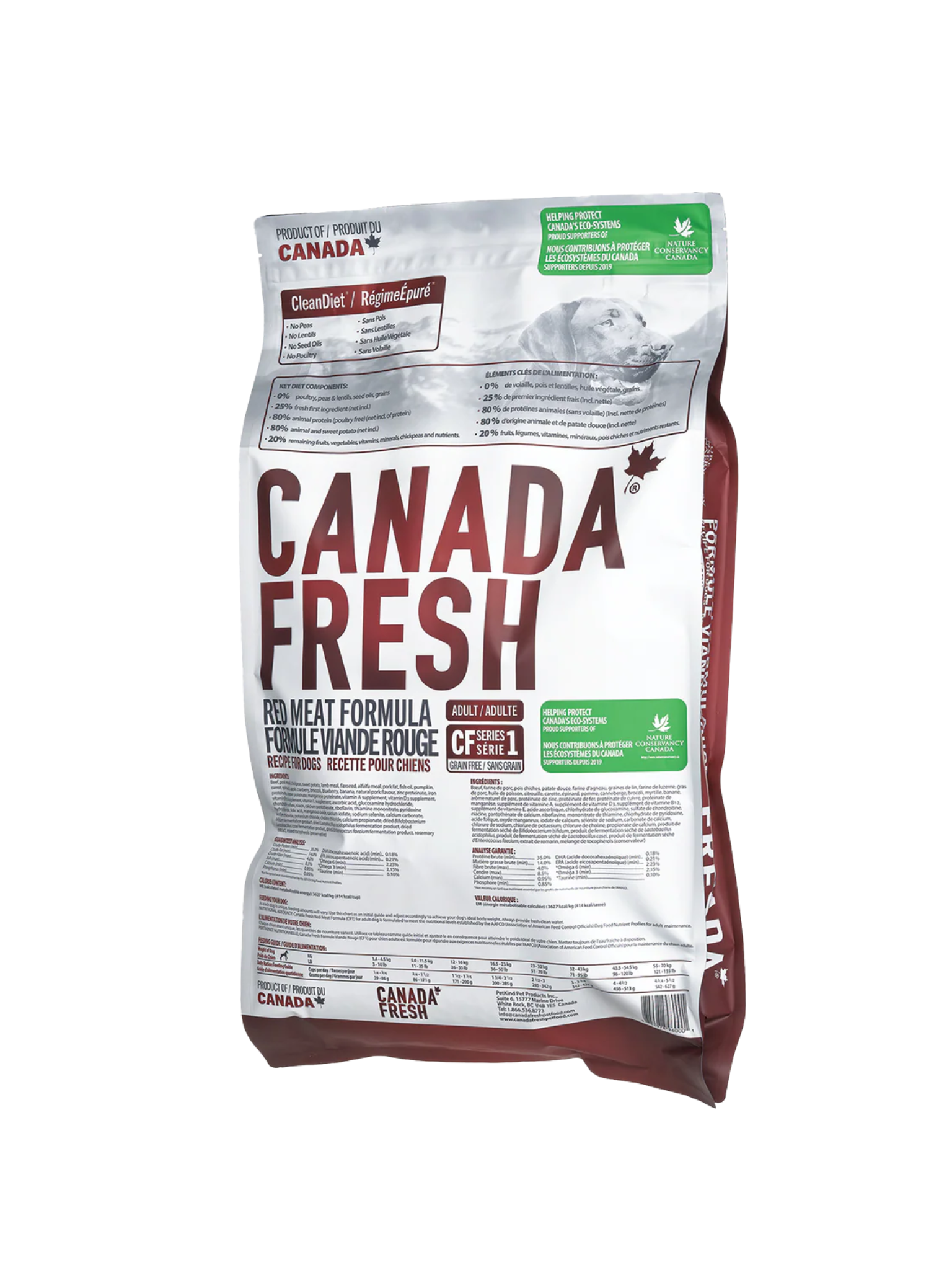 CANADA FRESH - Nourriture viande rouge sans grains pour chien. Bêtes Gourmandes, boutique spécialisée alimentation, éducation et sports pour chiens à Québec.